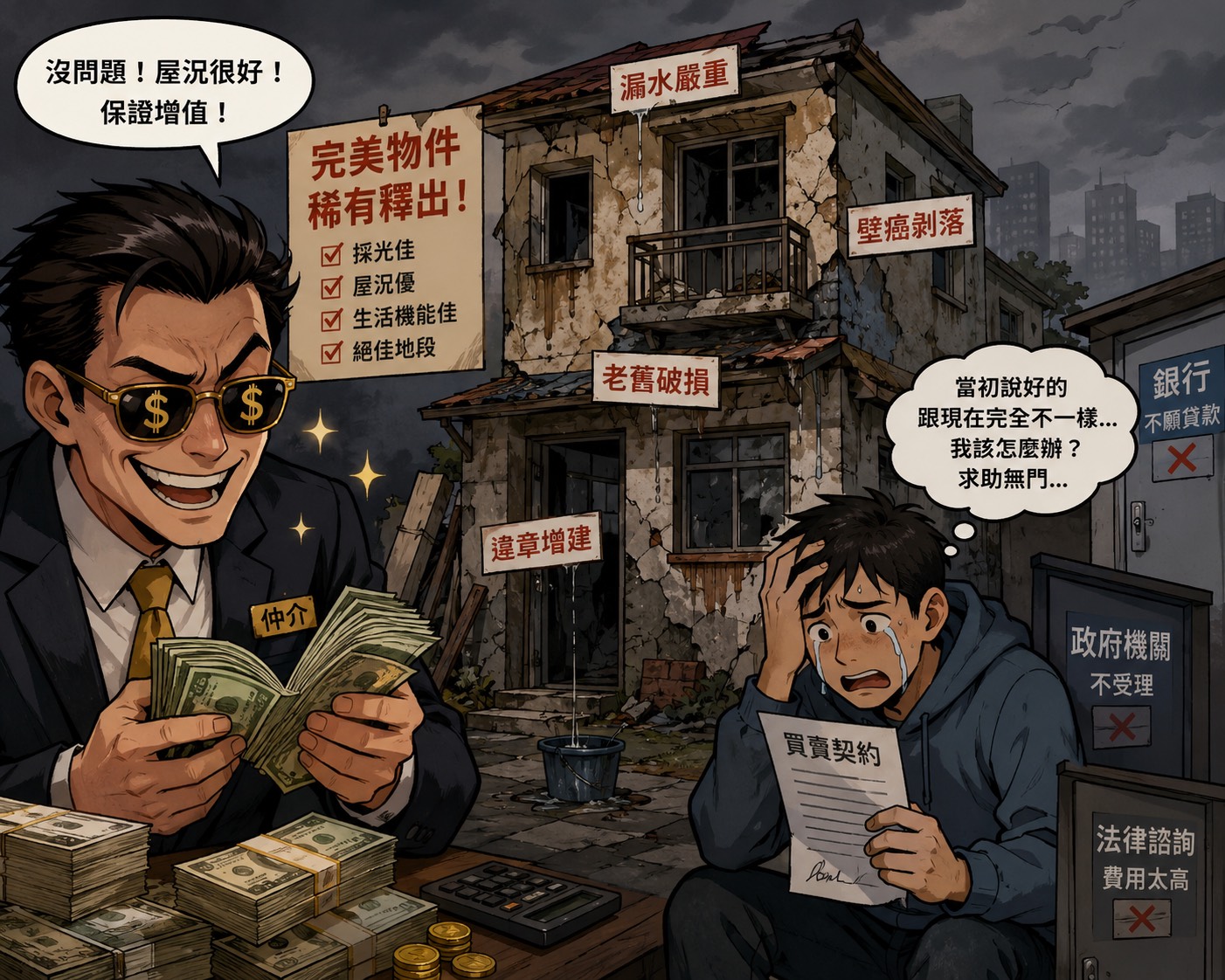 仲介隱瞞重要資訊或處理不當，可以要求賠償嗎？