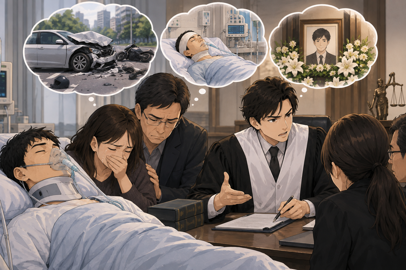 車禍造成重傷或死亡如何求償？