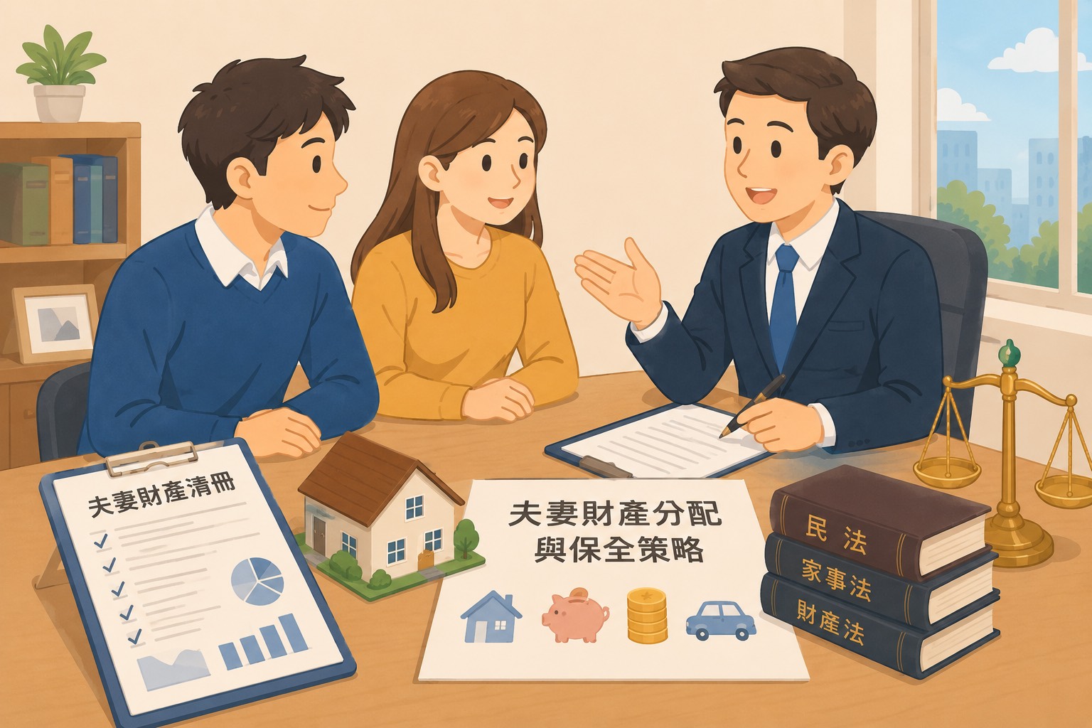 夫妻財產如何分配與保全？
